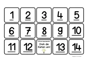Vorschau - Spiele - Dreh die Karten um - ein Zerlegungsspiel für Klasse 1und 2 - Seite 2