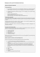 Vorschau - Arbeitsblätter - Shakespeare's world: The Elizabethan World View (Oberstufe) - Seite 1