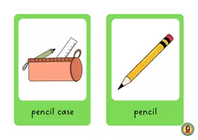 Vorschau - Bildkarten - Classroom Objects Flashcards | Vocabulary - Seite 2