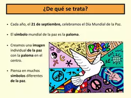 Vista previa - Unidades / Secuencias / Situaciones de Aprendizaje - ARTE, paso a paso: Paloma de la Paz - Incluye plantilla! - página 2