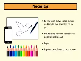 Vista previa - Unidades / Secuencias / Situaciones de Aprendizaje - ARTE, paso a paso: Paloma de la Paz - Incluye plantilla! - página 3