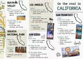 Vorschau - Arbeitsblätter - Broschüre California (8E) - Seite 1