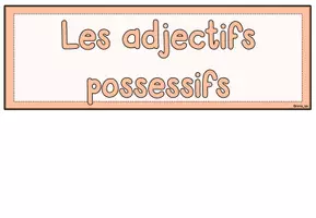 Vorschau - Stundenentwürfe - Materialpaket: Les adjectifs possessifs au pluriel (notre/nos, votre/vos, leur/leurs) - Seite 3