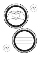 Vorschau - Mal- und Bastelvorlagen - Materialpaket: Liebe & Romantik - Deckblatt
