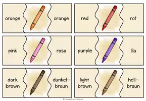Vorschau - Spiele - Colours - Vocabulary Puzzle - Seite 2