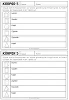 Vorschau - Arbeitsblätter - KÖRPER finden - 6 Arbeitsblätter - Seite 1
