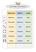 Vista previa - Refuerzo / NEE / Materiales de apoyo - PLANTILLA DE ESCRITURA CREATIVA - Portada