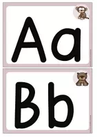 Vorschau - Stationenlernen - Buchstaben Knetvorlagen - Seite 2