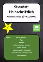 Vorschau - Unterrichtsreihen - Halbschriftliches Addieren ohne ZÜ im ZR1000 - Deckblatt