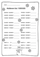 Vorschau - Arbeitsblätter - Arbeitsblätter-Mix Winter (Mathe, 4. Klasse) - Seite 3