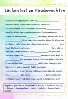 Vorschau - Arbeitsblätter - Kinderrechte Themenheft - Seite 3