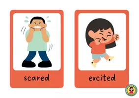 Vorschau - Bildkarten - Feelings Flashcards | Vocabulary - Seite 2