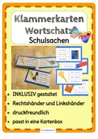 Vorschau - Spiele - Materialpaket Klammerkarten WORTSCHATZ - Deckblatt