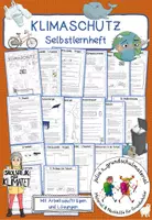 Vorschau - Unterrichtsreihen - XXL - Materialpaket "Klimaschutz" / Selbstlernheft, Lernspiel, Legekreis - Seite 1
