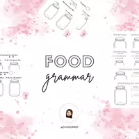 Vista previa - Unidades / Secuencias / Situaciones de Aprendizaje - Grammar (Food) - Have Got, Like, Countable&Uncountable - Portada