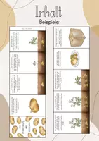 Vorschau - Mal- und Bastelvorlagen - Leporello: Die Entwicklung der Kartoffel/ Lebenszyklus der Kartoffel/ Kartoffelanbau - Seite 1