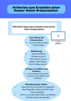 Vorschau - Stundenentwürfe - Gestaltung Power-Point-Präsentation mit Übersichtsblättern Informatik/Englisch Klasse 7/8 - Seite 1