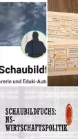 Vorschau - Präsentationen/Tafelbilder - Die NS-Wirtschaftspolitik im Schaubild - Deckblatt