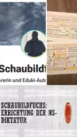 Vorschau - Präsentationen/Tafelbilder - Die Errichtung der NS-Diktatur im Schaubild - Deckblatt