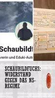 Vorschau - Präsentationen/Tafelbilder - Widerstand gegen das NS-Regime im animierten PowerPoint-Schaubild (2 Schaubilder) - Deckblatt