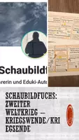 Vorschau - Präsentationen/Tafelbilder - Zweiter Weltkrieg -Kriegswende und Kriegsende im animierten PowerPoint-Schaubild - Deckblatt