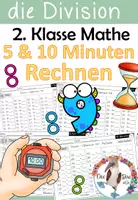Vorschau - Arbeitsblätter - Komplettpaket - 5 & 10 Minuten Rechnen für die 1. und 2. Klasse - Seite 1