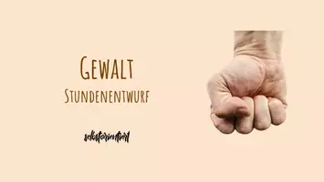 Vorschau - Stundenentwürfe - Unterrichtsreihe / Sparpaket: Gewalt - Unterrichten wie im Lehrplan! (Arbeitsblätter, Videos, Stationenlernen & Stundenentwurf) - Seite 1