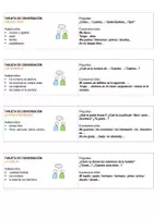 Vorschau - Aufgabenkarten - Tarjetas de conversación - Kommunikaitonskärtchen Sek I - Deckblatt