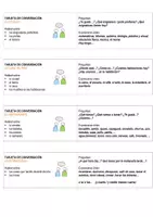 Vorschau - Aufgabenkarten - Tarjetas de conversación - Kommunikaitonskärtchen Sek I - Seite 1