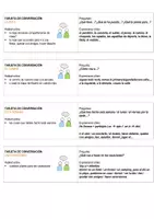 Vorschau - Aufgabenkarten - Tarjetas de conversación - Kommunikaitonskärtchen Sek I - Seite 2