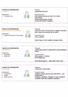 Vorschau - Aufgabenkarten - Tarjetas de conversación - Kommunikaitonskärtchen Sek I - Seite 3