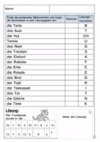 Vorschau - Arbeitsblätter - Lesespaziergang T - Seite 3