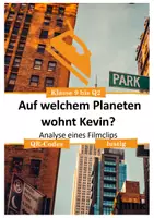 Vorschau - Arbeitsblätter - Wo wohnt Kevin? Filmanalyse eines Klassikers zum freien Fall - Deckblatt
