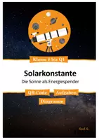 Vorschau - Arbeitsblätter - Die Solarkonstante - Die Sonne als Energiespender - Deckblatt