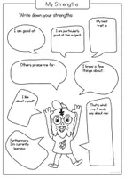 Vorschau - Arbeitsblätter - My strengths - What are my strengths? | Positiv Mindset 🌱☀️ - Englischunterricht - Seite 1