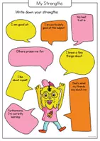 Vorschau - Arbeitsblätter - My strengths - What are my strengths? | Positiv Mindset 🌱☀️ - Englischunterricht - Seite 2
