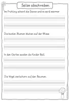 Vorschau - Arbeitsblätter - #hellospringateduki Sachunterricht Frühling Arbeitsblätter Mix Klasse 1/2 - Seite 3