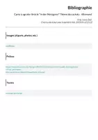 Aperçu - Fiches - Carte à agrafer Article "In der Metzgerei" Thème des achats - Allemand - Page 1