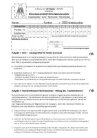 Vorschau - Arbeitsblätter - Q1 LK Chemie Kompetenzen & Klausur Reaktionen Kohlenwasserstoffe - Seite 1