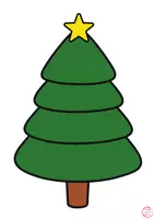 Vista previa - Unidades / Secuencias / Situaciones de Aprendizaje - Árbol de Navidad de los colores - Aprende los colores - página 1