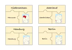 Vorschau - Spiele - Deutschlandpuzzle Bundesland-Hauptstadt-Karte - Seite 2