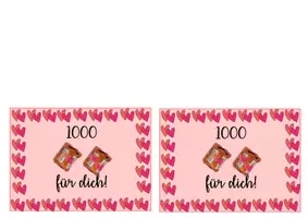 Vorschau - Anderer Materialtyp - Valentinstag Karte Süße Grüße zum Valentinstag - Seite 3