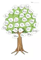 Vorschau - Arbeitsblätter - Buchstabenbaum - Seite 3