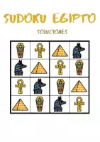 Vista previa - Juegos / Gamificación - SUDOKU EGIPTO - página 1