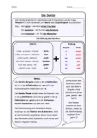 Vorschau - Präsentationen/Tafelbilder - Latein: Übersicht Bildung und Verwendung Genitiv (Substantive) - Seite 2