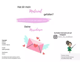 Vorschau - Arbeitsblätter - Süße Botschaften zum Valentinstag - Bastelvorlage - Seite 3
