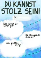 Vorschau - Mal- und Bastelvorlagen - Zeugniszugabe DU KANNST STOLZ SEIN! - Seite 3