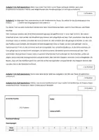 Vorschau - Klassenarbeiten - Klassenarbeit zum Thema Aktiv und Passiv (Deutsch - 7./8. Klasse - PDF und WORD-Datei) - Seite 1