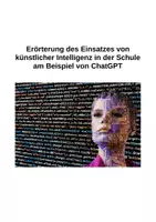 Vorschau - Text - Erörterung - KI in der Schule am Bsp. von ChatGPT - Deckblatt