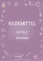 Vorschau - Lehrpläne/Lehrermaterial - B2 Schreiben Redemittel - TELC - schriftlich - Seite 1